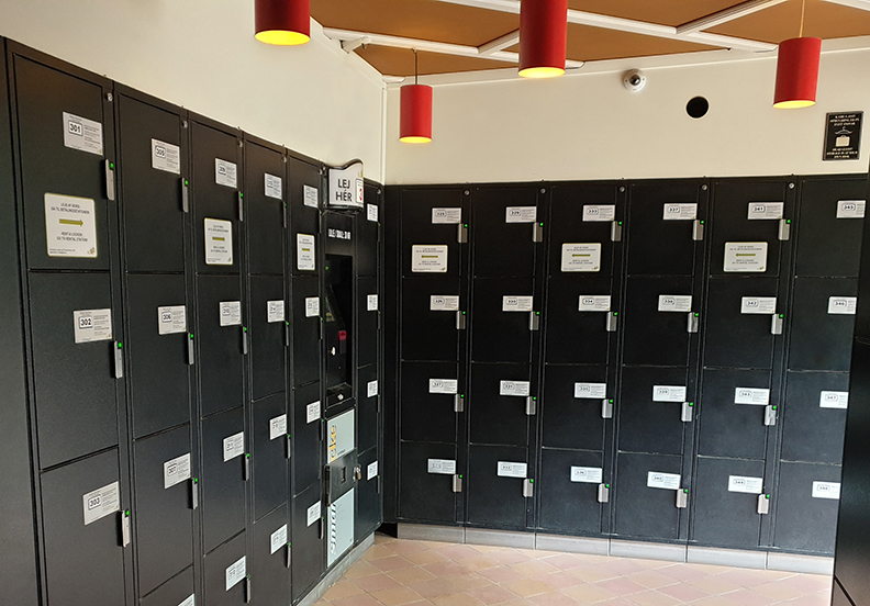 Lockers Storage lockers European Locker and Travel Service